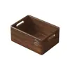 Cesta de Armazenamento de Mesa Chinesa de Madeira Maciça Cesta de Armazenamento para Mesa de Centro de Sala de Estar Lanches Chaves Artigos Diversos Cosméticos Caixa de Armazenamento para Tesouras