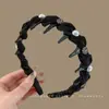 Diadema Melard pequeña estilo Chanel de copa alta para mujer, diadema elegante retro para uso diario que hace que la cara se vea más pequeña, accesorio para el cabello