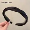 Faixa de Cabeça com Coroa Alta Feminina 2026 Novo Estilo Lavar o Rosto Faixa Antiderrapante Borda Larga com Dentes Prender o Cabelo Prendedor de Cabelo Acessórios de Cabelo Simples Elástico de Cabelo