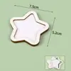 Estilo Antigo Bordado Dai Brocado Song Ímã de Geladeira Acessórios Moldura Redonda DIY Montagem Bordado Peça de Madeira Ímã de Geladeira Artesanal Acessórios