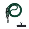 Goma para cordón de teléfono móvil de 10 mm de grosor, cuerda ajustable en diagonal, clip para teléfono móvil, cordón anti-pérdida, cordón para cuello