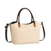 Bolso de mano tipo cesta de verduras de textil de cuero PU para mujer, estilo coreano, moderno, combinable con todo, bolso de hombro para mujer, gran capacidad