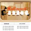 Decoração de Halloween adesivos eletrostáticos de fantasma para criar atmosfera em vitrines de lojas e expositores de parques de diversões, adesivos de vidro UV