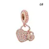 Huiyue nueva aleación cuentas sueltas letra de amor pulsera de diamantes fábrica de cuentas ventas directas