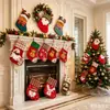 Suprimentos para Decoração de Natal, Meias de Natal, Sacolas de Presente, Enfeites para Árvore de Natal, Decorações de Natal, Meias, Sacolas de Presente para Crianças