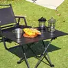 Juego de Mesa y Sillas Portátiles para Acampar, Mesa Plegable Tipo Huevo Ultraligera, Mesa y Sillas para Picnic al Aire Libre, Nueva Mesa Pequeña Plegable para Exteriores