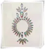 Tatuagem de strass no peito e umbigo Adesivo de strass para o rosto Canto do olho strass facial Halloween strass cristal adesivo