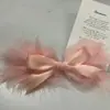 Horquilla de plumas estilo Sen con forma de mariposa, estilo Super Hada Mao Mao, con clip lateral para niña, estilo japonés, bonitos accesorios para el cabello estilo Han antiguo.