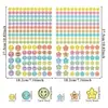 166 adesivos com tema de macaron são adequados para planners, scrapbooks, cadernos, envelopes e embrulhos de presente