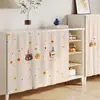 Cortina Cubierta para Gabinete de Cocina Estilo Abierto a Prueba de Niños a Prueba de Polvo Cortina Cubierta para Zapatero Gabinete de Almacenamiento Cortina para Cubrir Cortina de Tirar