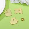 Producto Nuevo Original Texto Positivo Broche de Panda Dibujo Animado Lindo Hebilla Decorativa para Ropa Bolso Escolar Insignia Pequeña de Animales de Aleación