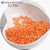 Cuentas de arroz esmaltadas de color sólido de alto brillo MIYUKI Yuxing de 3 mm, hechas a mano, para pulseras, collares y accesorios de joyería.