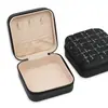 Caja de Joyería, Mini Caja de Almacenamiento, Pendientes, Pulseras, Caja de Costura Doméstica Compacta y Portátil, Bolsa de Almacenamiento para Joyería