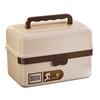 Caja de Almacenamiento con Candado de Contraseña Multi-Capa Multifuncional para Maletero Aula Oficina Organizador de Archivos de Privacidad Caja de Almacenamiento Portátil