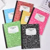 Caderno B5 Amazon Transfronteiriço Floco de Neve Mármore Moda Simples Estilo Americano Linha Horizontal Caderno de Matéria