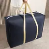 Bolsa de Embalaje para Mudanza de Capacidad Extra Grande Impermeable Ropa Edredón Bolsa de Mudanza Bolsa Tejida Equipaje Bolsillo Piel de Serpiente No Tejido
