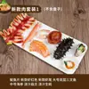 Carne falsa alitas de pollo camarones abulón salchicha modelo de comida decoración creativa para niños diseño de supermercado ayudas de enseñanza para jugar