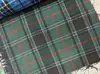 JK fio de ouro e prata xadrez escocês de Natal estilo faculdade britânica saia de uniforme escolar flanela tecido com laço