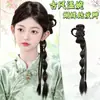 Perucas Mais Vendidas do Tiktok, Escolhas de Influenciadores, Extensões de Cabelo Trançadas com Presilha, Cabelo Realista, Aumenta o Volume, Tranças Destacáveis, Rabo de Cavalo Atacado