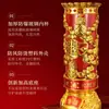 Velas de Cristal para Año Nuevo y Festival de Primavera para Uso Doméstico, Lámparas de Mantequilla sin Humo para Ofrendar a Buda, Lámparas de Larga Duración, un Par para Regalo de Inauguración de Casa y Ofrenda a Buda