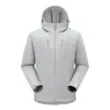 Nueva Chaqueta Cortavientos de Primavera Otoño para Hombre Chaqueta Cálida Cortavientos para Hombre con Capucha Chaqueta de Montañismo Estilo Deportivo para Pareja Cortavientos