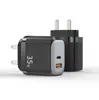 Cargador Rápido de Nitruro de Galio 65W Estándar Indio SKD Adecuado para Carga Rápida de Teléfonos Móviles Apple, Samsung, Huawei y Xiaomi