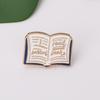 Joias da moda europeia e americana Fora de catálogo Broche Harry distintivo criativo literário acessórios literários simples