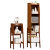 Estante de Livros Simples Estante de Chão Área de Leitura Infantil Suporte para Livros Ilustrados Suporte de Parede para Armazenamento Rack de Armazenamento Doméstico para Sala de Estar