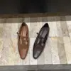 Zapatos de tacón alto Mary Jane para mujer Zapatos de celebridad de Internet francesa Zapatos con plataforma interior Otoño 2025 Nuevos Zapatos pequeños de cuero con tacón de cuña