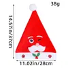 Nuevo Vacaciones Adulto Árbol de Navidad Rojo Engrosado Sombrero de Navidad Fiesta Infantil Astas Decoraciones Navideñas