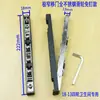 Poleas de Acero Inoxidable para Puertas Correderas Aleación de Titanio Magnesio Puerta Mampara de Balcón Puerta Corredera Poleas de Piso Poleas de Riel Inferior Rodillos