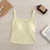 Camisole Lyocell com decote quadrado e ombros largos para mulheres com bojos, disfarça protuberâncias laterais, adequada para usar em camadas ou sozinha, top base emagrecedor