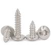Tornillos Autorroscantes de Acero Inoxidable 304 con Cabeza de Paraguas y Hexágono Interior M3~M8 Estándar de Guangdong Ta Tornillos Autorroscantes Pequeños de Cabeza Plana Grande de Rosca Gruesa