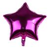 Filme de alumínio estrela de cinco pontas de 5 polegadas Balão placa de luz monocromática aniversário casamento decoração de festa de feriado balão de folha de alumínio