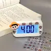 Mini despertador electrónico dedicado al estudio para estudiantes, cuenta regresiva, pantalla de temperatura, despertador de escritorio para niños y niñas