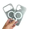Funda magnética transparente Magsafe para teléfono, adecuada para Apple 17, con esquinas reforzadas, anticaídas, protectora, Space Case