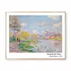 Pintura Decorativa para Caixa de Medidor Elétrico, Pintura a Óleo de Monet Van Gogh, Tampa de Interruptor para Sala de Estar, Tampa de Caixa de Distribuição, Pintura para Pendurar na Sala de Jantar