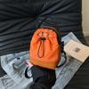 Bolsa Transversal Niche Sports Bolsa Casual Pequena Street Masculino e Feminino Simples 2025 Tendência Primavera Bolsa Balde de Ombro