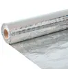 Isolamento de Tubulação Papel Alumínio Reforçado Fabricante Papel Alumínio Industrial à Prova de Fogo Isolamento e Materiais de Isolamento Térmico Papel Alumínio Retardante de Chama