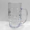 Taza de cerveza KTV directa de fábrica con asa de acrílico de alta transparencia para cerveza de barril, taza de bar AS de grado alimenticio