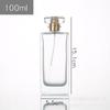 Em estoque fornecimento 30ml50ml100ml frasco de perfume de vidro transparente frasco de perfume frasco spray cosmético