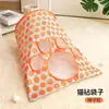 Túnel de juguete para gatos con papel arrugado, juguete de ratón resistente a la masticación, palo de juguete para gatos, eliminador de aburrimiento, artículos para mascotas para gatitos y gatos