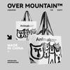 Bolsa tejida creativa con forma de animal, bolsa de compras ecológica, portátil, impermeable, cómoda, plegable, de gran capacidad, para el hombro, bonita bolsa de regalo