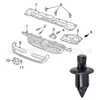 90116-Sp0-003 Es Adecuado para Motocicletas Honda, Yamaha, Suzuki, Kawasaki 6mm Sujetadores de Retención