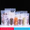 Saco Transparente Fosco Auto-suportável Auto-selante Sacos Plásticos Transparentes Espessados para Chá Embalagem para Alimentos Secos Sacos para Doces