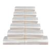 Saco Plástico Transparente Branco para Coletes Sacola de Supermercado para Frutas Sacola Descartável de Grau Alimentício Sacola de Saída Sacola Conveniente para Café da Manhã