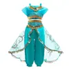 Comercio Exterior Transfronterizo Halloween Vestido de Princesa Jazmín Nuevo Vestido Infantil Ropa Infantil Falda Infantil Niñas Falda para Niñas