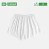 Pantalones Cortos de Seguridad con Ribete de Encaje para Mujer, Anti-Exposición, Delgados, de Fondo Plano, Se Pueden Usar Afuera, No se Enrollan, de Corteholgado, Pantalones Cortos de Seda Helada