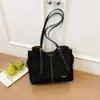 Bolso tote diario de color liso transfronterizo, bolso de gran capacidad de moda para mujer, nuevo estilo Otoño 2026, bolso de hombro único a la moda para ir al trabajo