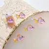 Nuevo Estilo Peces Marinos Realistas Transparente Dibujos Animados Decoraciones para Uñas Resina Pequeños Accesorios Uñas Portátiles DIY Accesorios para Pendientes